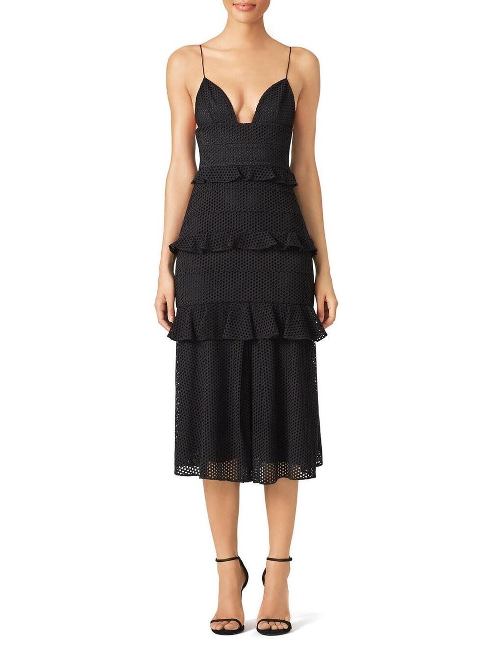 Cushnie Et Ochs Eyelet Sofia Dress